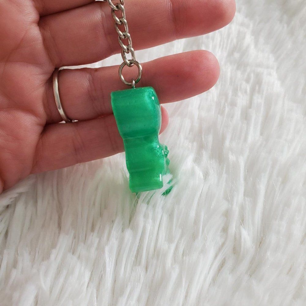 Dinosaur Resin Keychain   - Picture 4 of 16